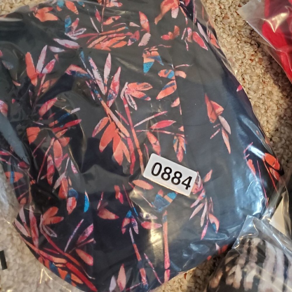 Tropical Print Sleeveless midi dress Women Size M NWOT - Picture 7 of 7